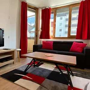 Apartment Chamois De Chamonix, Confortable 2 Pieces, Balcon, Parking Gratuit, Chamonix